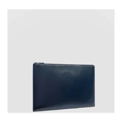 Laptop Tasker^Piquadro Læder iPad Pro 12,9 clutch Blå