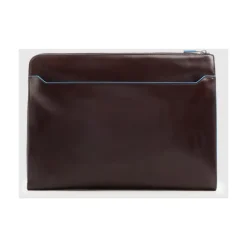 Laptop Tasker<Piquadro Læder Laptop Sleeve Brun