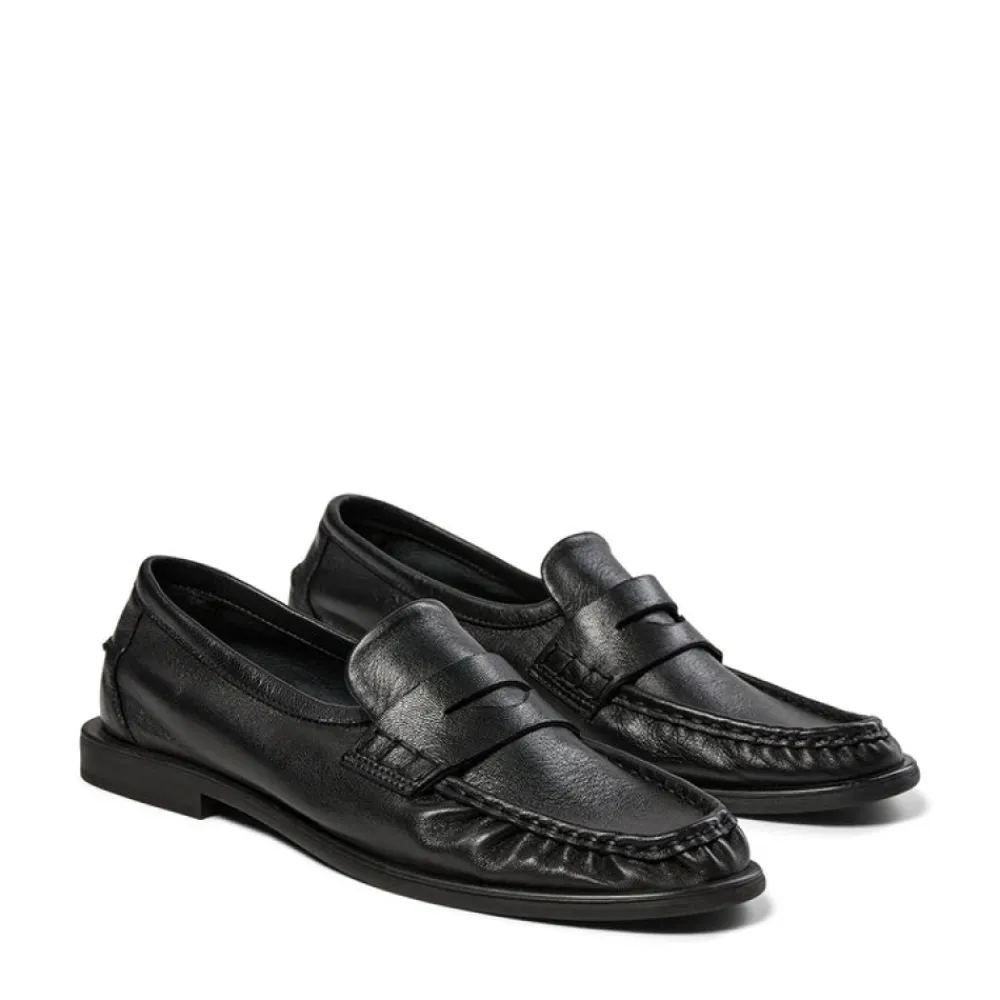 Loafers<Pavement Læder Loafer Sko Sort