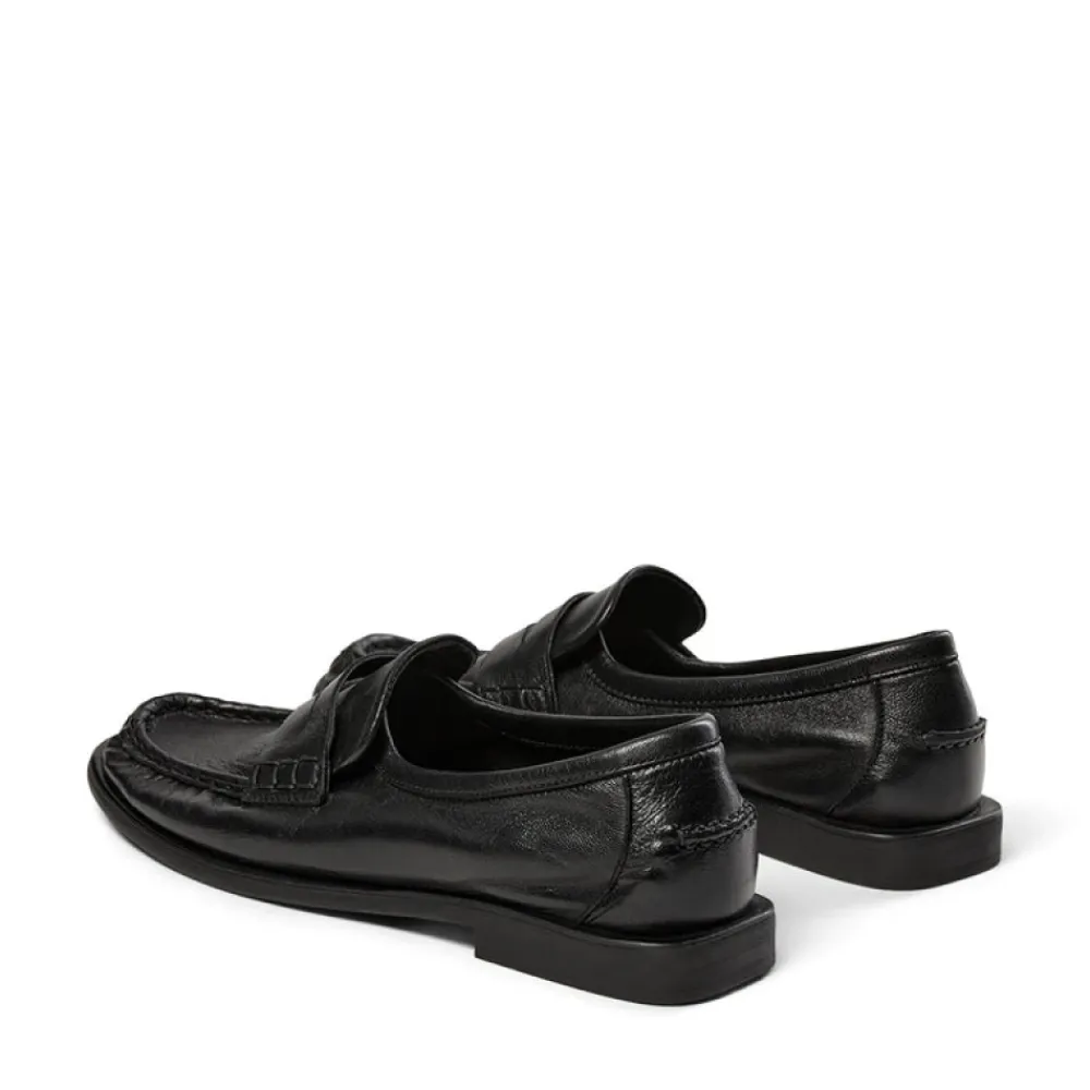 Loafers<Pavement Læder Loafer Sko Sort