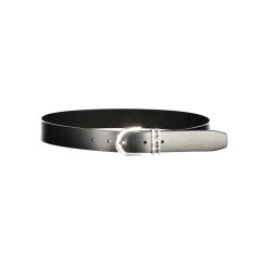 Bælter<Calvin Klein Læder Logo Bælte Sort