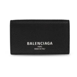 Punge & Kortholder^Balenciaga Læder Nøgletui Sort