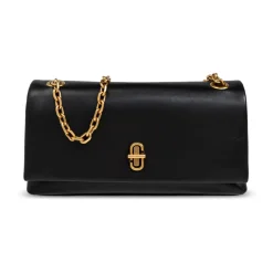 Punge & Kortholder<Marc Jacobs Læder skulderpung Sort