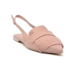 Ballerina Sko^Pomme D'or Læder Slingback Ballerinaer Pink
