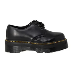 Snøresko^Dr. Martens Læder Snøresko Sort