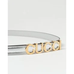 Bælter^Gucci Læderbælte Grå