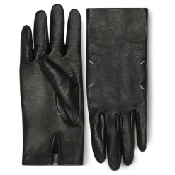 Handsker|Handsker<Maison Margiela Læderhandsker Sort