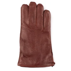 Handsker^Orciani Læderhåndværkerhandsker Brun