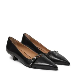 Pumps|Stiletter<Pavement Læderpumpe med Tunitsole, Håndlavet i Portugal Sort