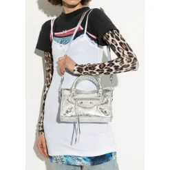 Håndtasker^Balenciaga Le City Mini Skuldertaske Grå