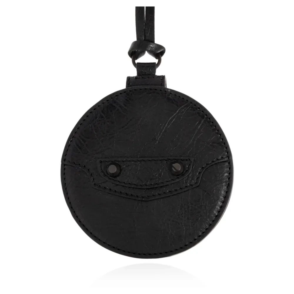 Tilbehør Til Tasker<Balenciaga Le City Round Mirror Charm Sort