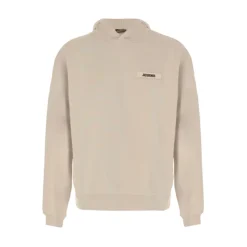 Trøjer^Jacquemus Le Hoodie gros-grain Beige