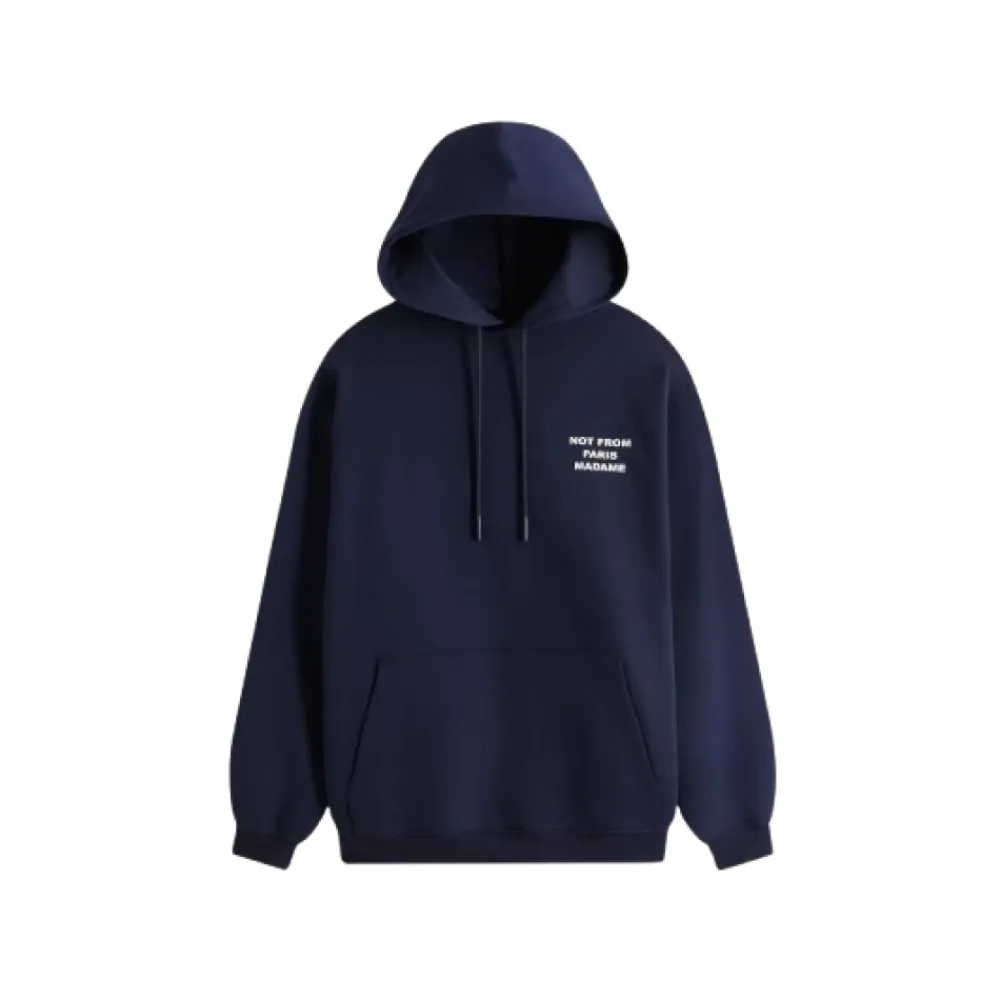 Trøjer^Drole de Monsieur Le Hoodie Slogan Blå