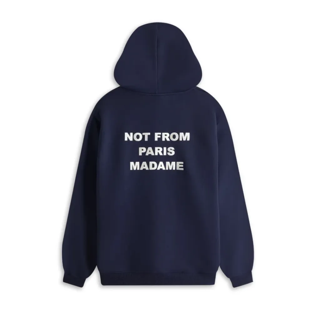 Trøjer^Drole de Monsieur Le Hoodie Slogan Blå