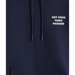 Trøjer^Drole de Monsieur Le Hoodie Slogan Blå