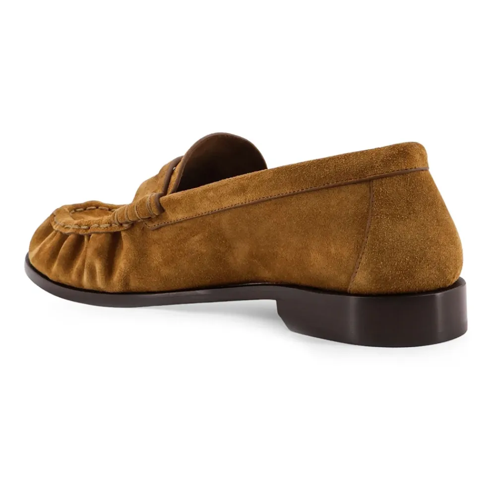 Loafers<Saint Laurent Le Loafer Brun