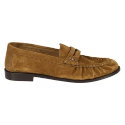 Loafers^Saint Laurent Le Loafer 15 Moc Brun