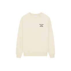 Striktrøjer & Sweatere<Drole de Monsieur Le Sweatshirt Slogan Beige