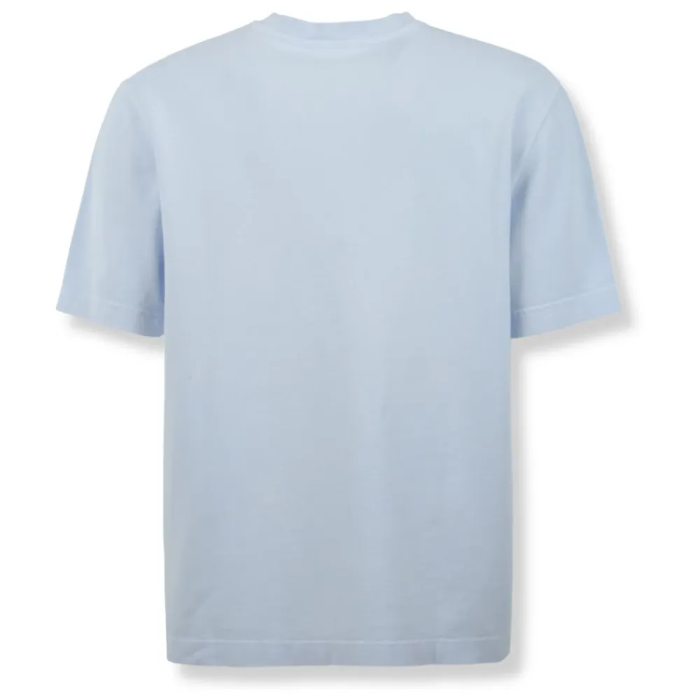 T-Shirts^Jacquemus Le T-Shirt Gros Grain Blå