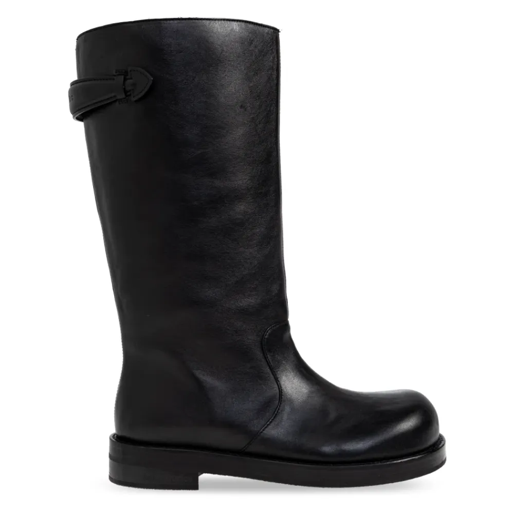 Støvler^Acne Studios Leather Boots Sort