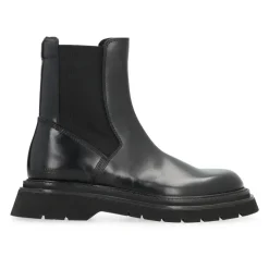 Chelsea Boots<Dsquared2 Leather Chelsea Boots Sort