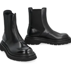 Chelsea Boots<Dsquared2 Leather Chelsea Boots Sort