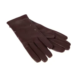 Handsker|Handsker<Maison Margiela Leather Gloves Lilla