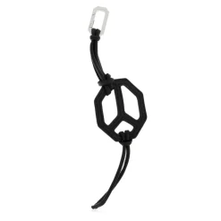 Tilbehør Til Tasker<AllSaints Leather Peace Keyring Sort
