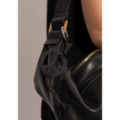 Tilbehør Til Tasker<AllSaints Leather Peace Keyring Sort