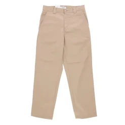 Bukser^Carhartt Wip Leather Rinsed Long Trousers Beige