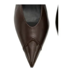 Pumps|Stiletter<ROTATE Birger Christensen Leather Slingback Pump Brun
