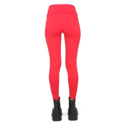 Træningsbukser & Tights<MSGM Leggings Med Logo Rød