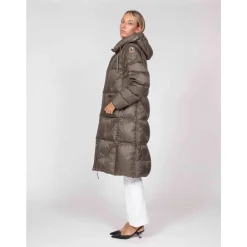 Frakker^Parajumpers Leonie Long Down Coat Grøn