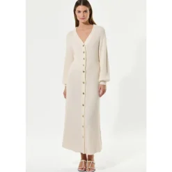 Kjoler<Dea Kudibal Leonora RWS Dress Hvid