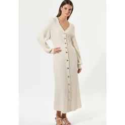 Kjoler<Dea Kudibal Leonora RWS Dress Hvid