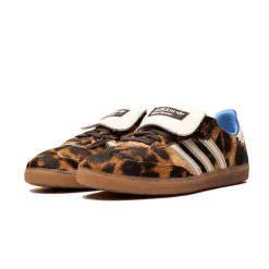 Sneakers<Adidas Leopard Pony Samba Wales Bonner Brun