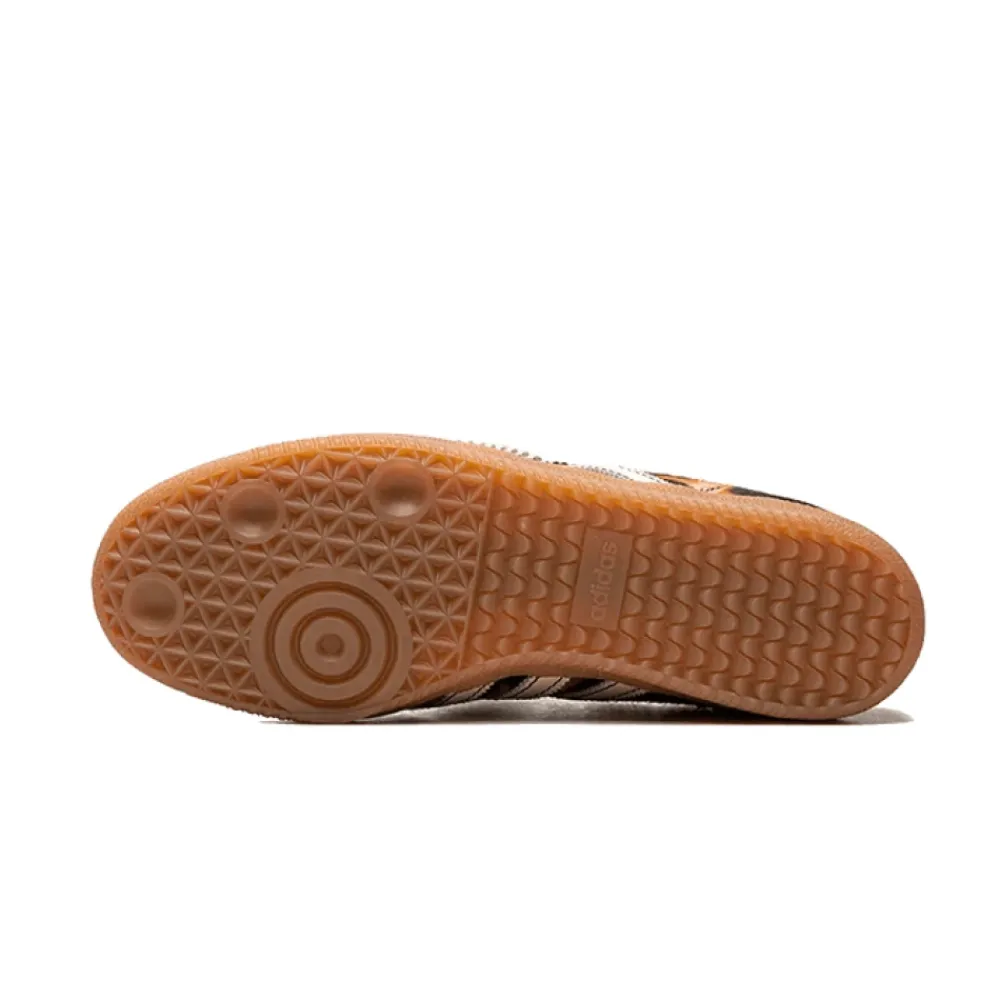 Sneakers<Adidas Leopard Pony Samba Wales Bonner Brun