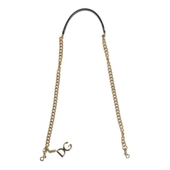 Tilbehør Til Tasker^Dolce & Gabbana Leopard Print Gold Brass Kæde Skuldertaske Rem Multifarvet