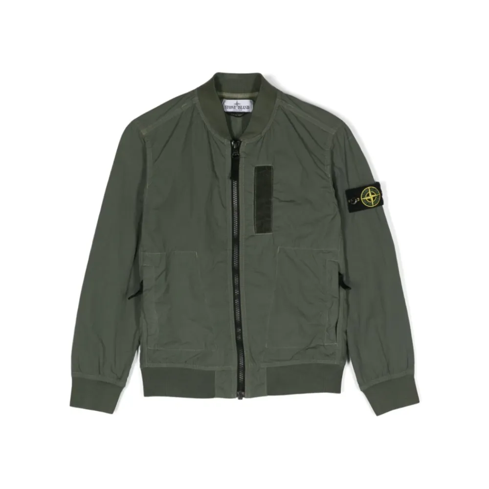 Jakker^Stone Island Letvægts Compass Bomber Grøn