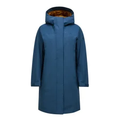 Frakker<Peak Performance Letvægts Parka med hætte og lynlås Blå