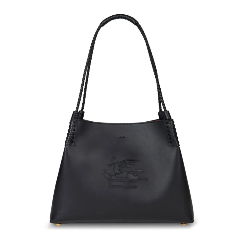 Indkøbstasker^Etro Libra Tote Bag Sort
