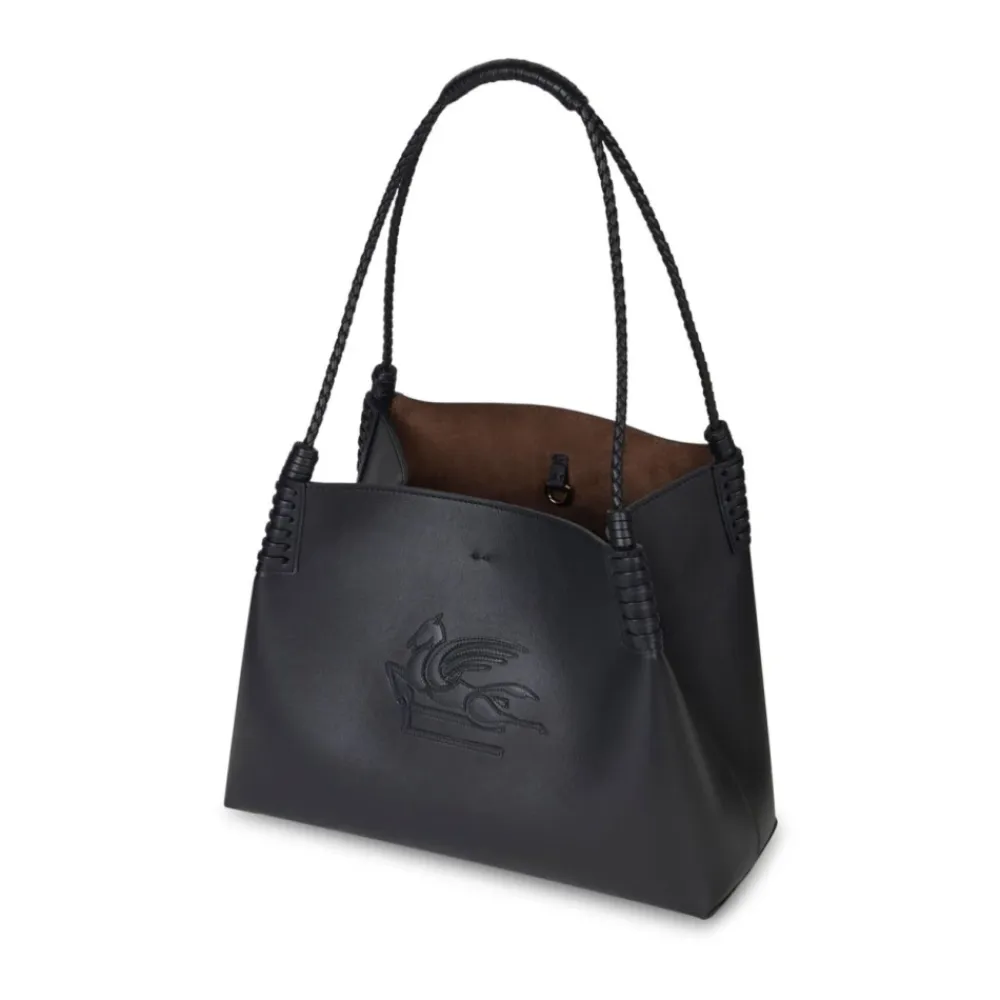 Indkøbstasker^Etro Libra Tote Bag Sort