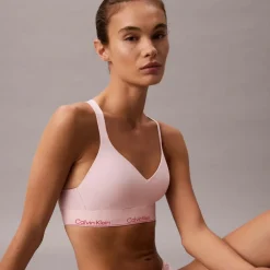 T-Shirts & Toppe^Calvin Klein LIFT Bralette Pink