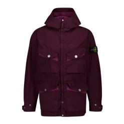Frakker<Stone Island Light Compact Touch Poly-TC Field Jacket Lilla