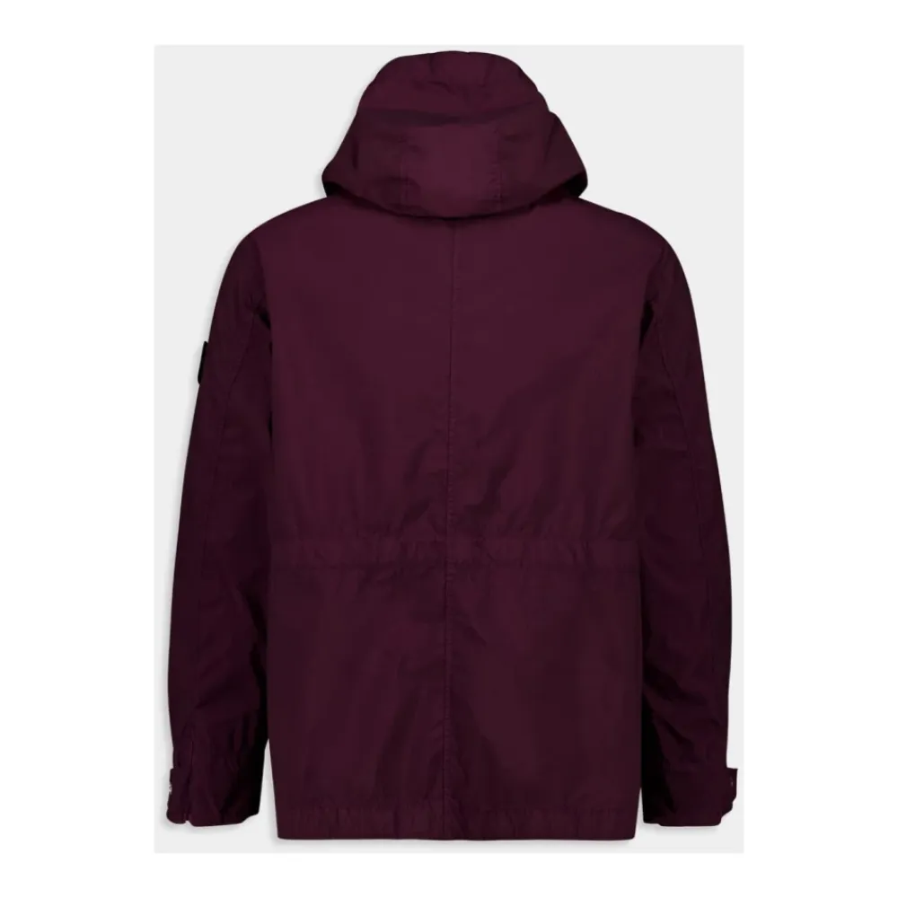 Frakker<Stone Island Light Compact Touch Poly-TC Field Jacket Lilla