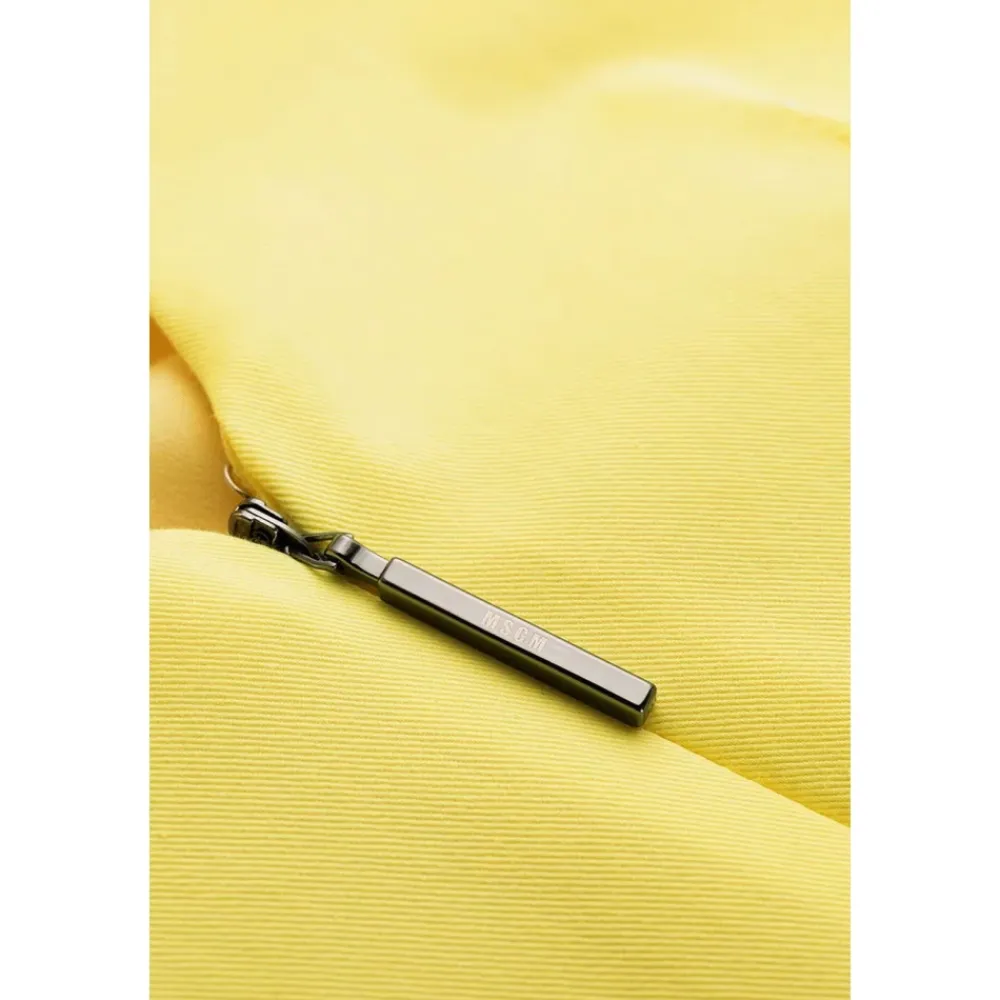Kjoler^MSGM Light Cotton Dress Gul