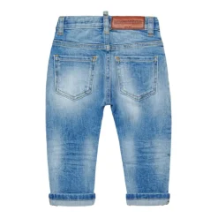 Underdele<Dsquared2 Light Shaded Slim Jeans Blå