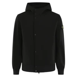 Jakker<Stone Island Light Soft Shell-R Jakke Sort