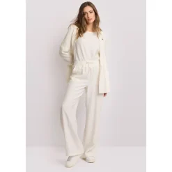 Bukser^Kocca Light Summer Casual Long Trousers Hvid