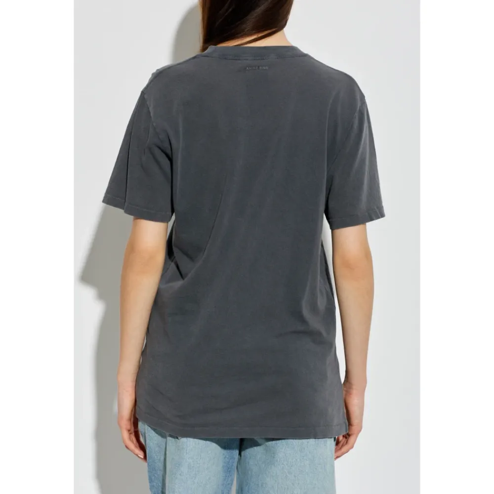 T-Shirts<Anine Bing Lili Tee Horse Grå